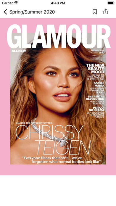 Glamour Magazine (UK) screenshot 2