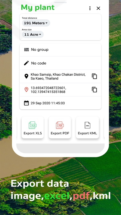 GLand: GPS Field Area Measure screenshot 2