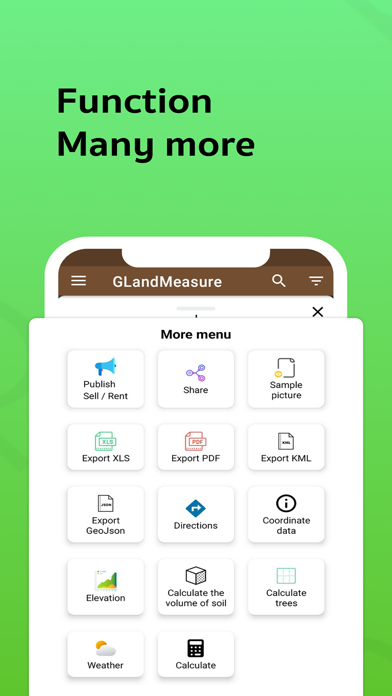 GLand: GPS Field Area Measure screenshot 1