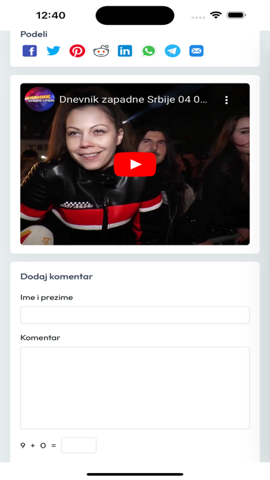 Glas Zapadne Srbije screenshot 1