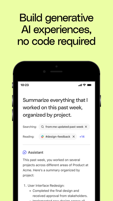 Glean Work screenshot 2