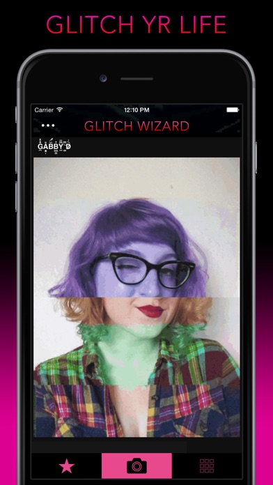 Glitch Wizard - Distort Photos to Trippy GIFs screenshot 1