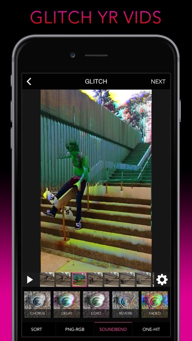 Glitch Wizard - Distort Photos to Trippy GIFs screenshot 3