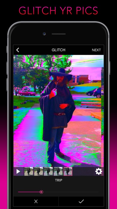 Glitch Wizard - Distort Photos to Trippy GIFs screenshot 4