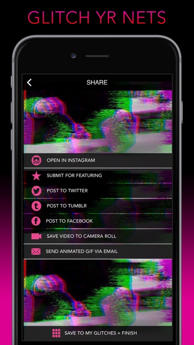 Glitch Wizard - Distort Photos to Trippy GIFs screenshot 2