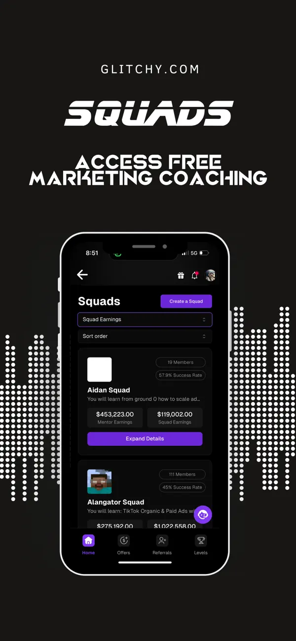 Glitchy Digital Marketing screenshot 2