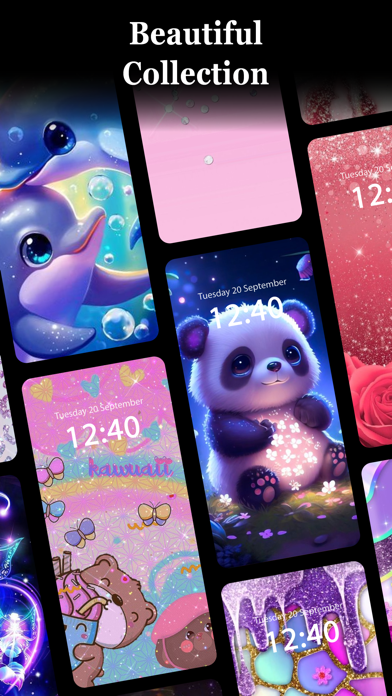 Glitter & Girly Wallpapers 4k screenshot 6