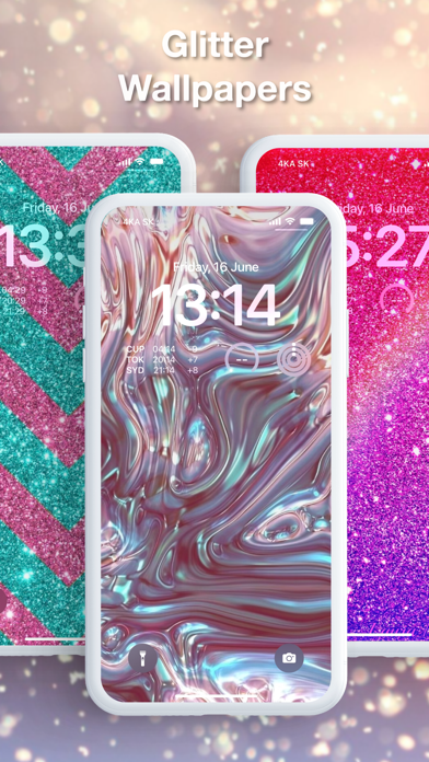 Glitter & Girly Wallpapers 4k screenshot 5