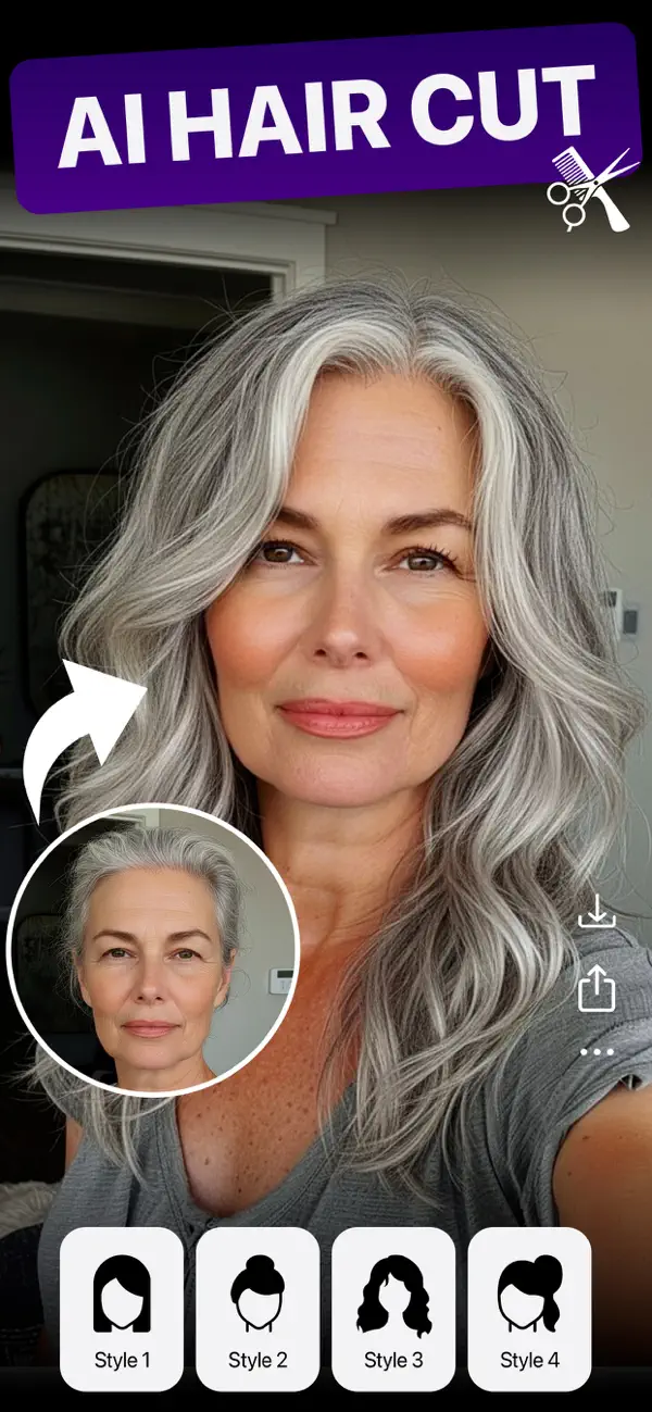 Glitz - Ai Hair Cut Try On screenshot 6