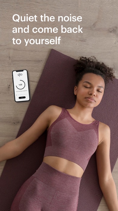 Glo | Yoga and Meditation App screenshot 1