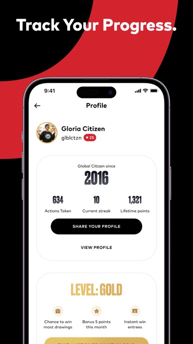 Global Citizen: Take Action screenshot 2
