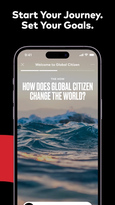 Global Citizen: Take Action screenshot 4