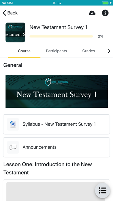 Global Life University screenshot 2