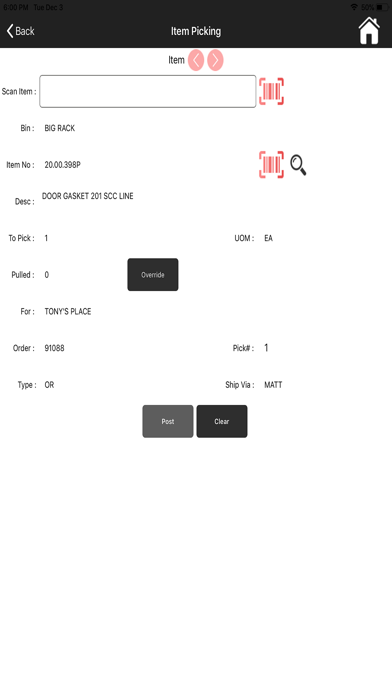 Global Warehouse screenshot 1