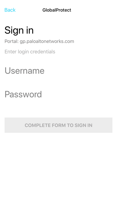 GlobalProtect™ screenshot 4