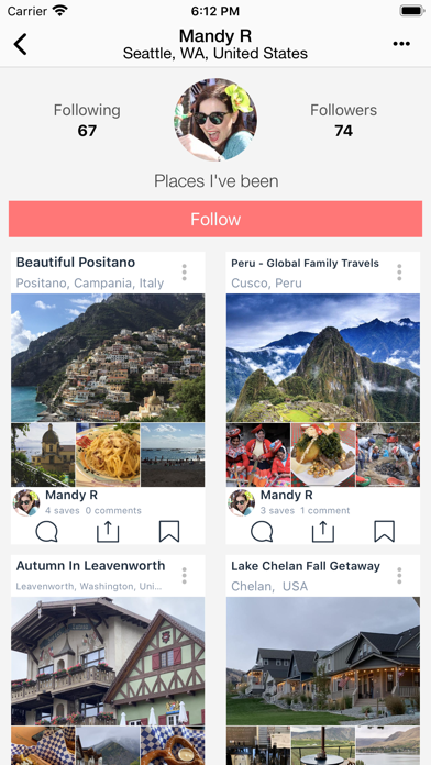 Globespinning: Travel Journals screenshot 4