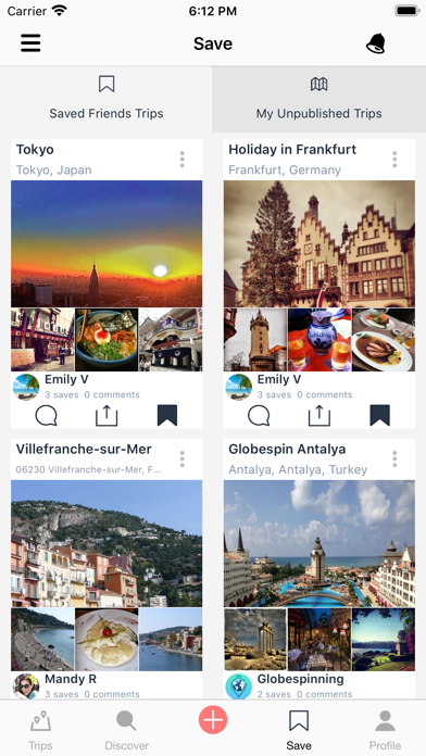 Globespinning: Travel Journals screenshot 3