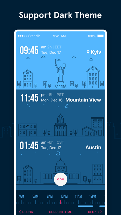 GlobeTempus Convert Time Zone screenshot 1