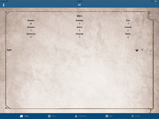 Gloomhaven Campaign Tracker screenshot 9