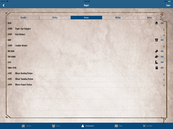 Gloomhaven Campaign Tracker screenshot 6