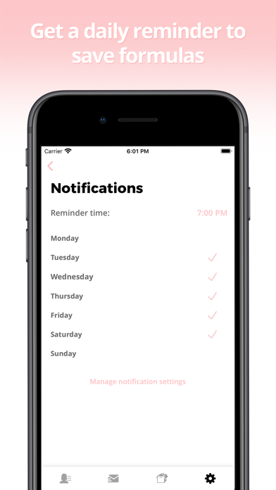 Gloss: Save Formulas & Clients screenshot 1
