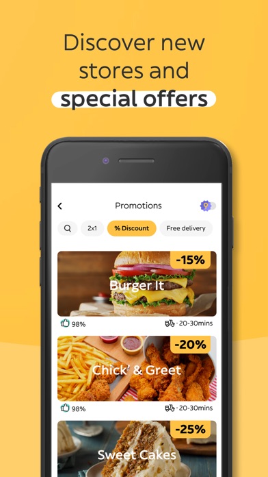 Glovo: Food Delivery, Takeaway screenshot 4