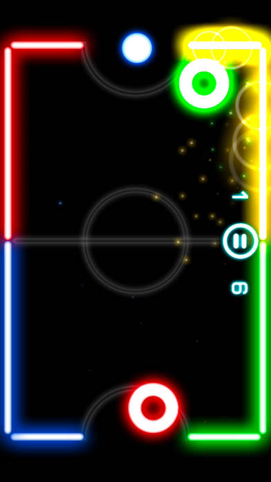 Glow Hockey 2L screenshot 2