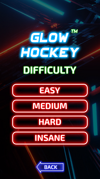 Glow Hockey Neon Challenge screenshot 4
