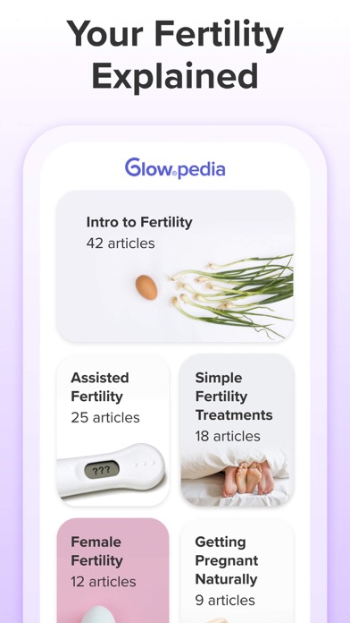 Glow Ovulation & Period App screenshot 1