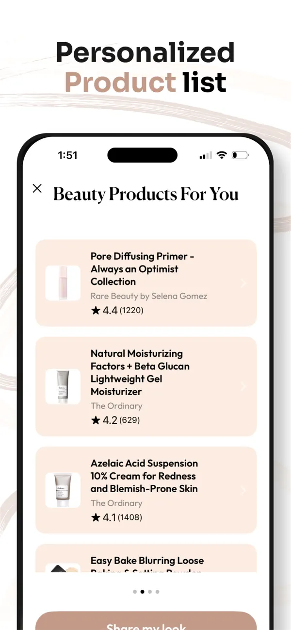 GlowUp - Makeup & Beauty screenshot 1