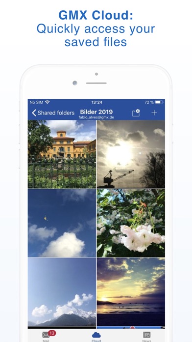 GMX - Mail & Cloud screenshot 2