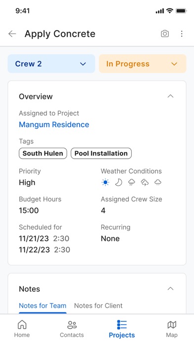 GO: Crew & Task Manager screenshot 2