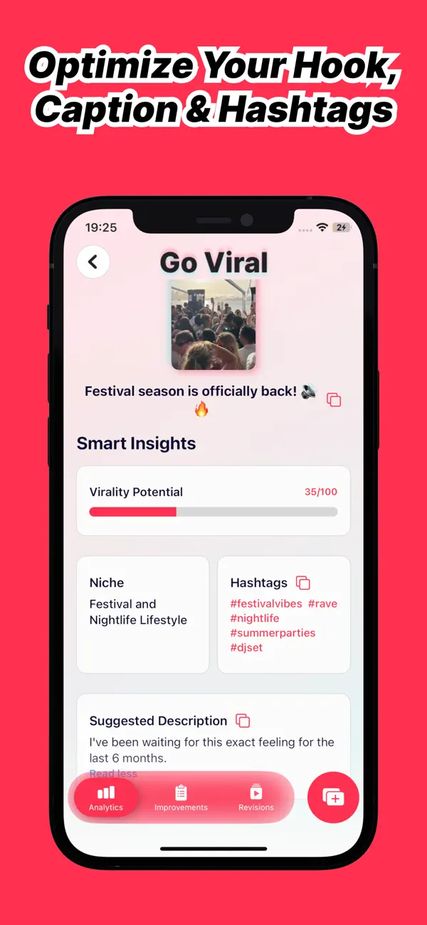 Go Viral: AI Creator Assistant screenshot 1