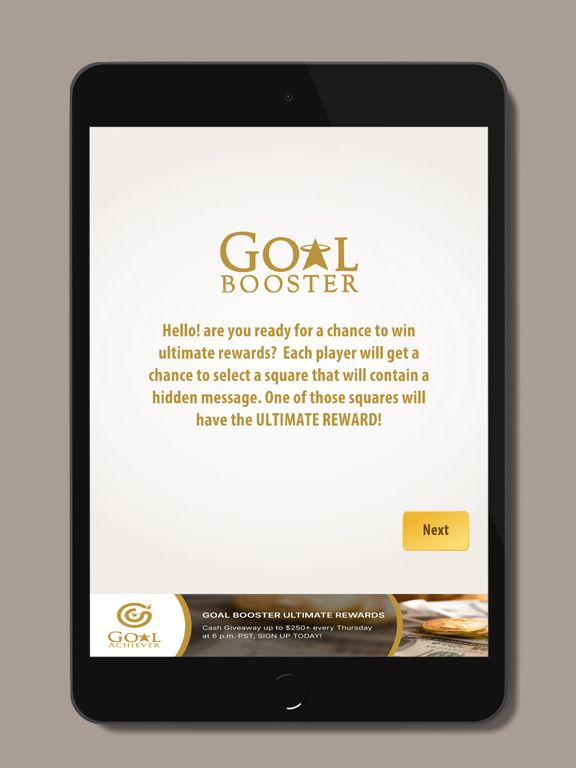 Goal Booster-Ultimate Rewards! screenshot 1