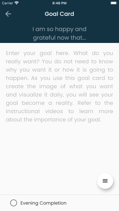 Goal Card App screenshot 3