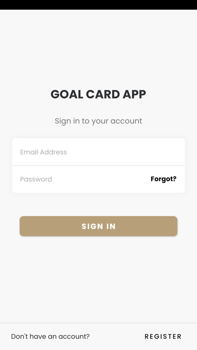 Goal Card App screenshot 5