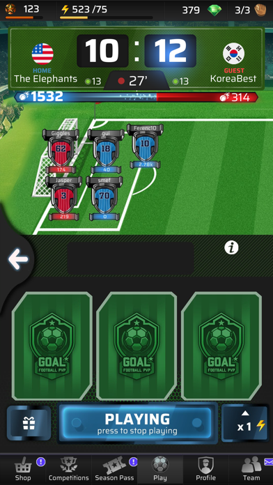 Goal - Football PVP Game screenshot 3