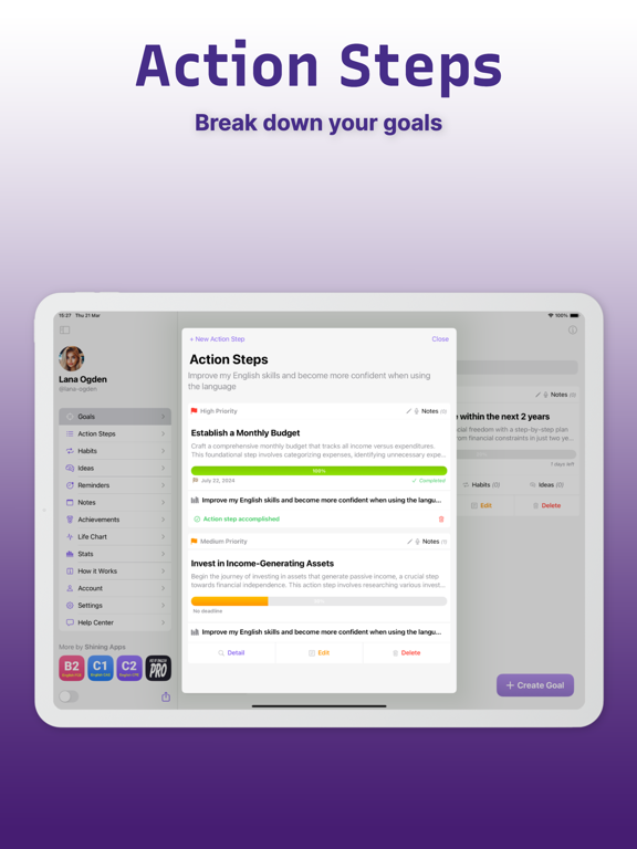 Goal Planner PRO screenshot 8
