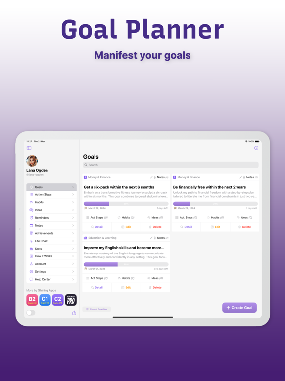 Goal Planner PRO screenshot 9