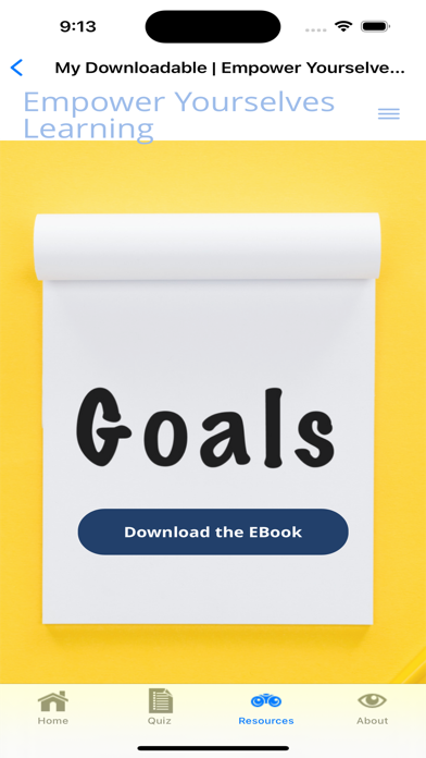 Goal Setting App screenshot 3