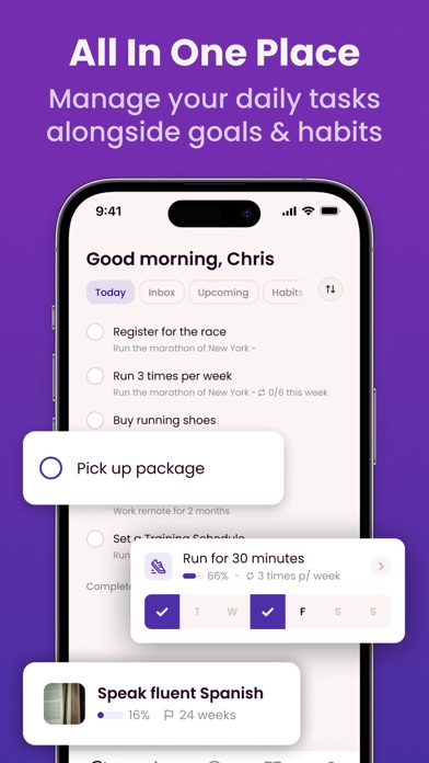 Goal Tracker: Griply screenshot 6