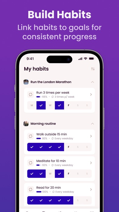 Goal Tracker: Griply screenshot 7
