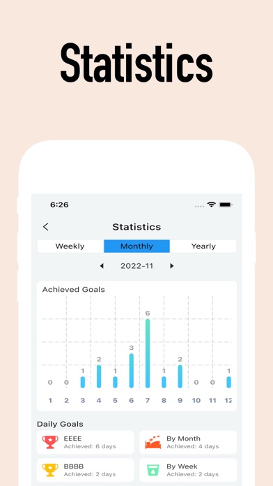 Goal Tracker - Plan Setting screenshot 1