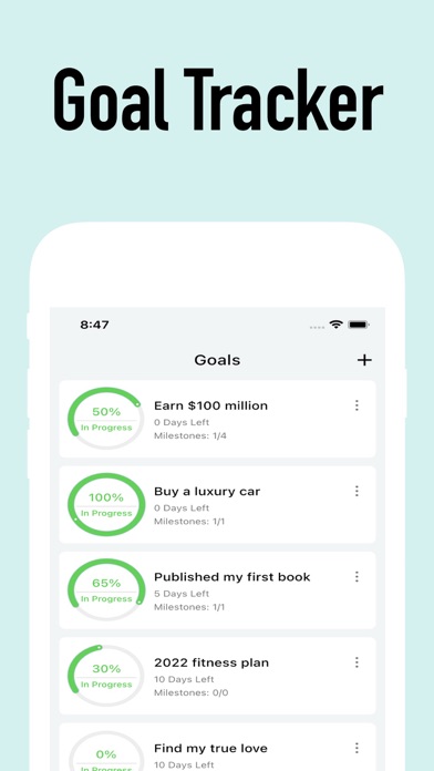 Goal Tracker - Plan Setting screenshot 4
