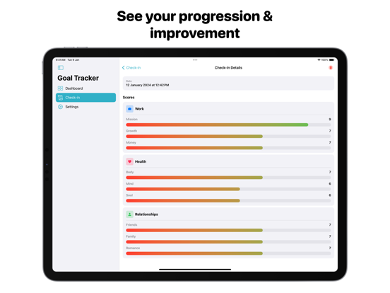 Goal Tracker: Track Progress screenshot 4
