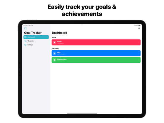 Goal Tracker: Track Progress screenshot 7