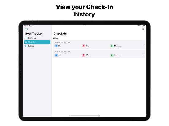 Goal Tracker: Track Progress screenshot 3
