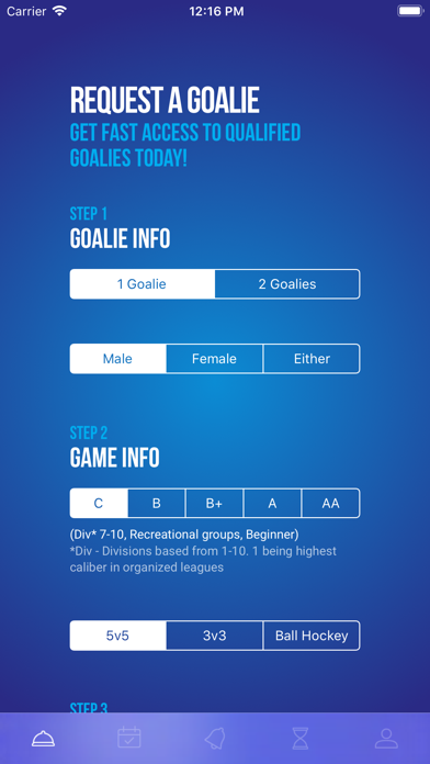 GoalieUp screenshot 3