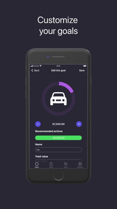 GoalSetter+ screenshot 1