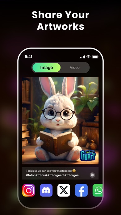 GoArt - AI Art Image Generator screenshot 1